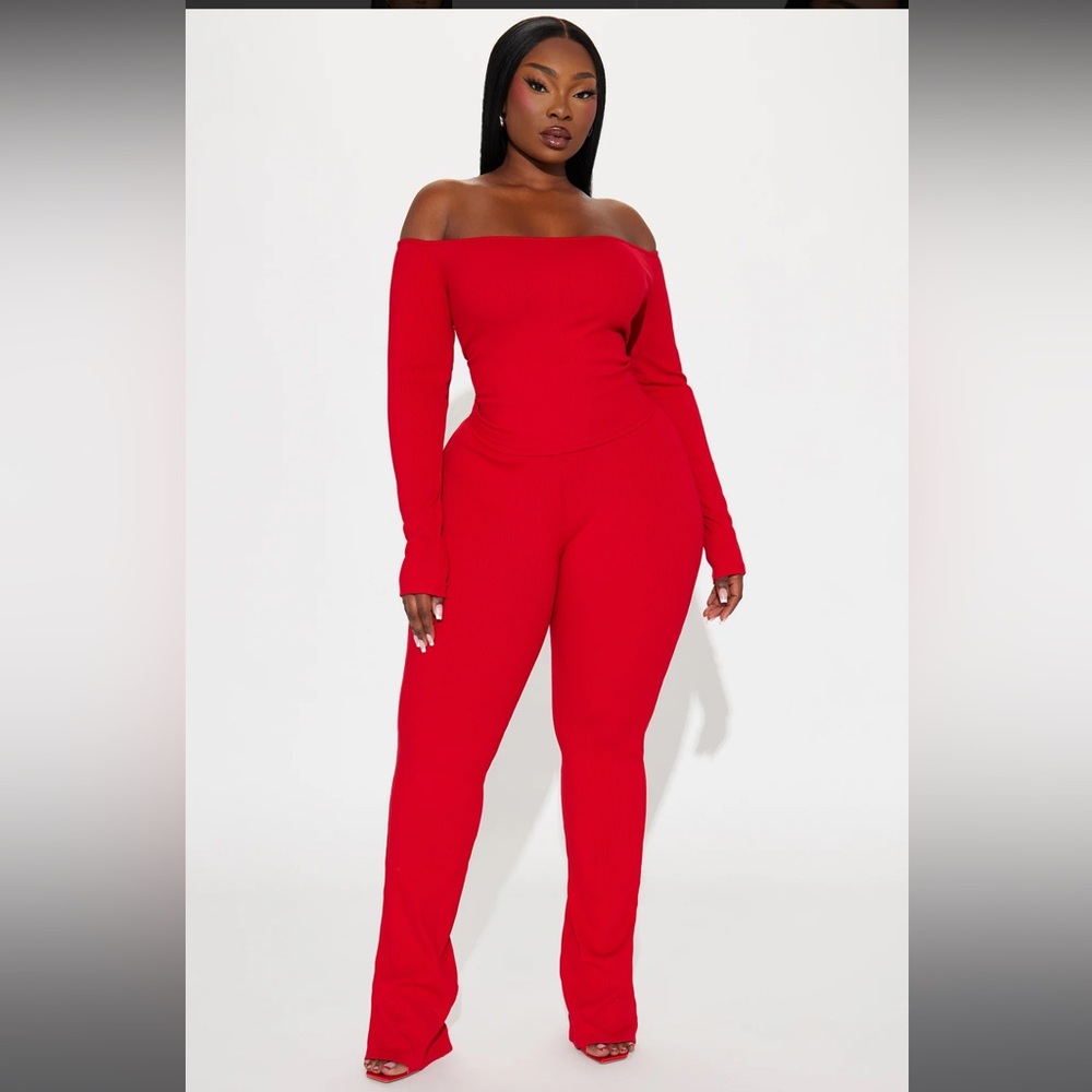 Heartless Heavy Rib Pant Set